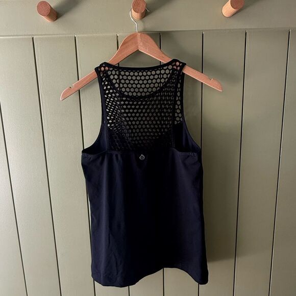 Lorna Jane Mesh Active Tank in Black - Large - Picture 2 of 6